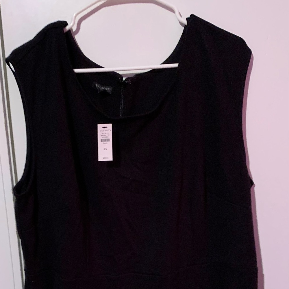 Talbots black dress